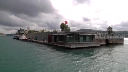 Galatasaray Adası'nda Yıkım