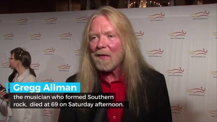 Southern rock star Gregg Allman dies at 69