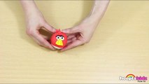Make Play Doh Angry Birds with HooplaKidz How  n Amazing Crafts with Play Doh Videos