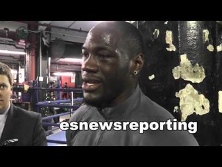 Wilder: i want to hit you so hard your mom wont recognize you! EsNews Boxing