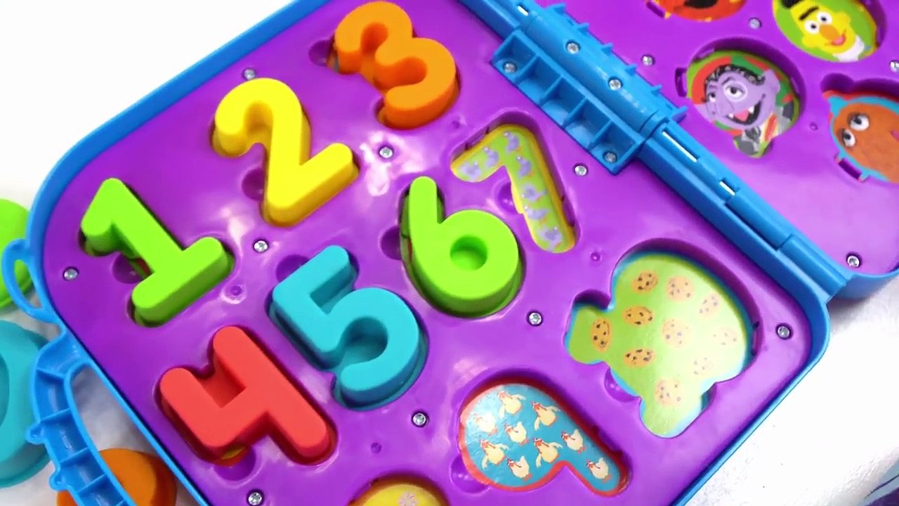 Best Toddler Learning Videos for Kids - Cookie Monster on the Go Numbers! Teach Counting to 10