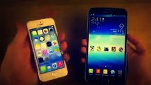 iPhone 5 iOS 7 Beta 4 vs Samsung Galaxy Mega 6 3 Which Is Faster