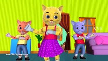 Three Little Kittens Nursery Rhyme _ Babyqwrwwq Songs _ 3D English Nursery Rhymes for Children