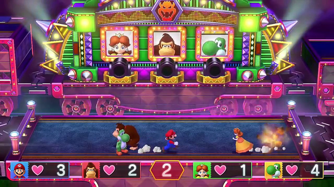 Mario Party 10 - Bowser Party Mode - Chaos Castle (Team Mario)