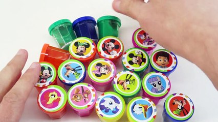 Learn Colours With Ooze Putty and Smile Fun Learning Disney Minnie Mouse My Little Pony PAW Patrol