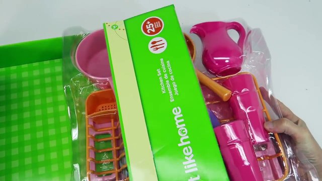 Stovetop Kitchen Faucet Playset with Real Working Water Sink and Stove Cooking