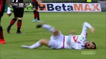 Danko Lazovic Hilarious Overacting After Getting Fouled vs Honved