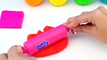 Learning Colours Learn Colors with Play Doh Rainbow Icefs Cream Popsicle Heart Glitter for Childre