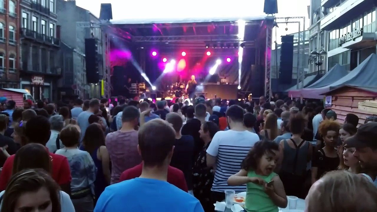 Disiz en concert au Festival Libertad à Verviers