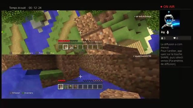 Minecraft je joue avec mon frère de 3ans (15)