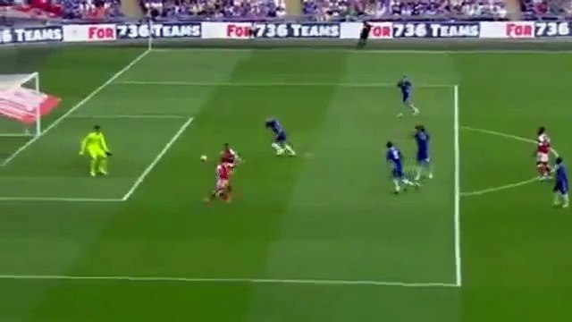 Alexis Sanchez Goal - Arsenal vs Chelsea 1-0 - Final Fa Cup - 27_05_2017 HD