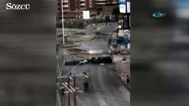 Polise roketli saldırı