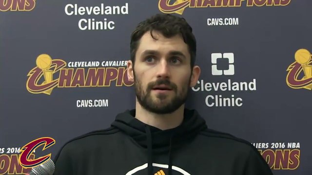【NBA】Kevin Love Responds to Draymond Greens Trash Talk Cavs vs Warriors Game 1 2017 NBA Finals