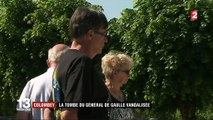 La tombe du général de Gaulle dégradée : l’émotion à Colombey-les-Deux-Eglises