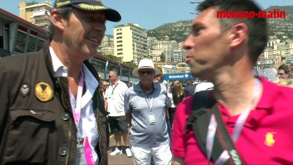 Jean-Luc Reichmann au grand Prix de Monaco