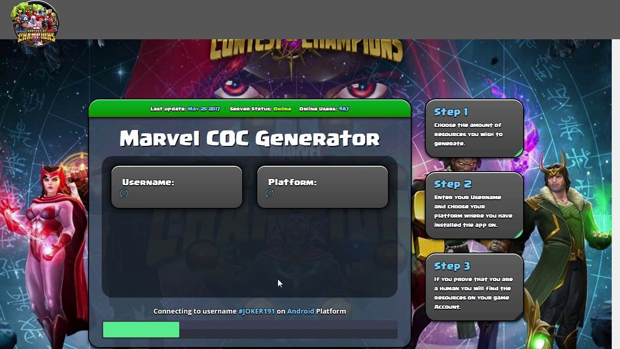 Marvel Contest of Champions Cheats / Marvel Contest of Champions Hack Download (Gold/Units)