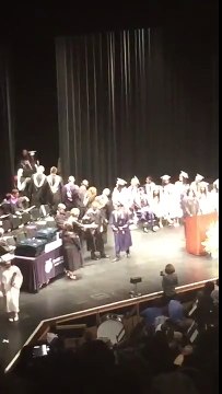 STUDENT PUNCHES TWO TEACHERS IN FACE DURING GRADUATION CEREMONY