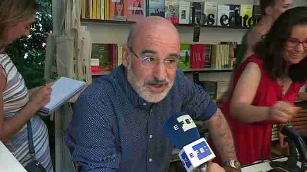 Fernando Aramburu, la "locura" de la Feria del Libro de Madrid