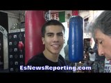 Chimpa on SPARRING Abner Mares BROTHER Speedy Mares FOR Friday bout - EsNews Boxing