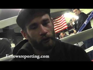 Chris Algieri talks POWER and Speed - esnews boxing