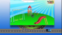 Police Car Cartoon For Children, Trucks and Prams, Bus Tow, Backhoe loader for Toys Tracks Engineering Toys. Horse Car Numbers