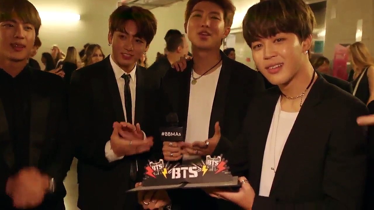 BTS BBMA 2017 Interview
