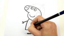 PEPPA PIG Transforms into Insideut JOY custom drawing and coloring video for kids-YYUfLSl9IM4