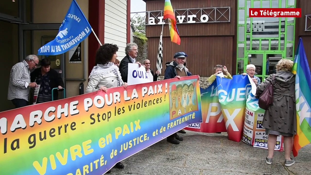 Carhaix. Mobilisés contre les exercices militaires de l'Otan