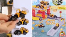 Police Car Cartoon For Children, Trucks and Prams, Bus Tow, Backhoe loader for Toys Tracks Engineering Toys. Toy