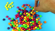 New Learn Colours with Candy Skittles Rainbow, Learning Colors! Lesson 2,Animated Cartoons movies 2017