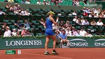 Roland Garros: Angelique Kerber - Ekaterina Makarova (Özet)