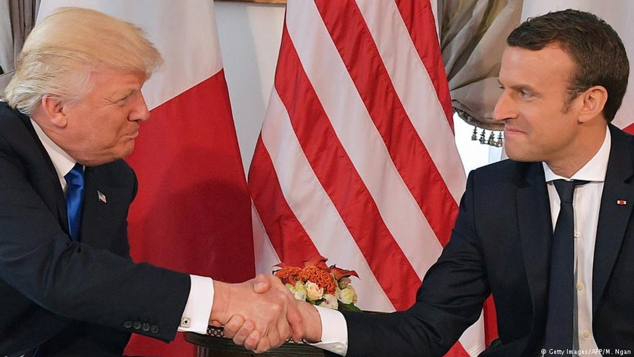 Macron ve Trump tokalaşmasının sırrı çözüldü