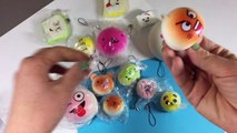 Slow rising kawaii type toys _ Cutting ✂️ squishing , UNBOXING