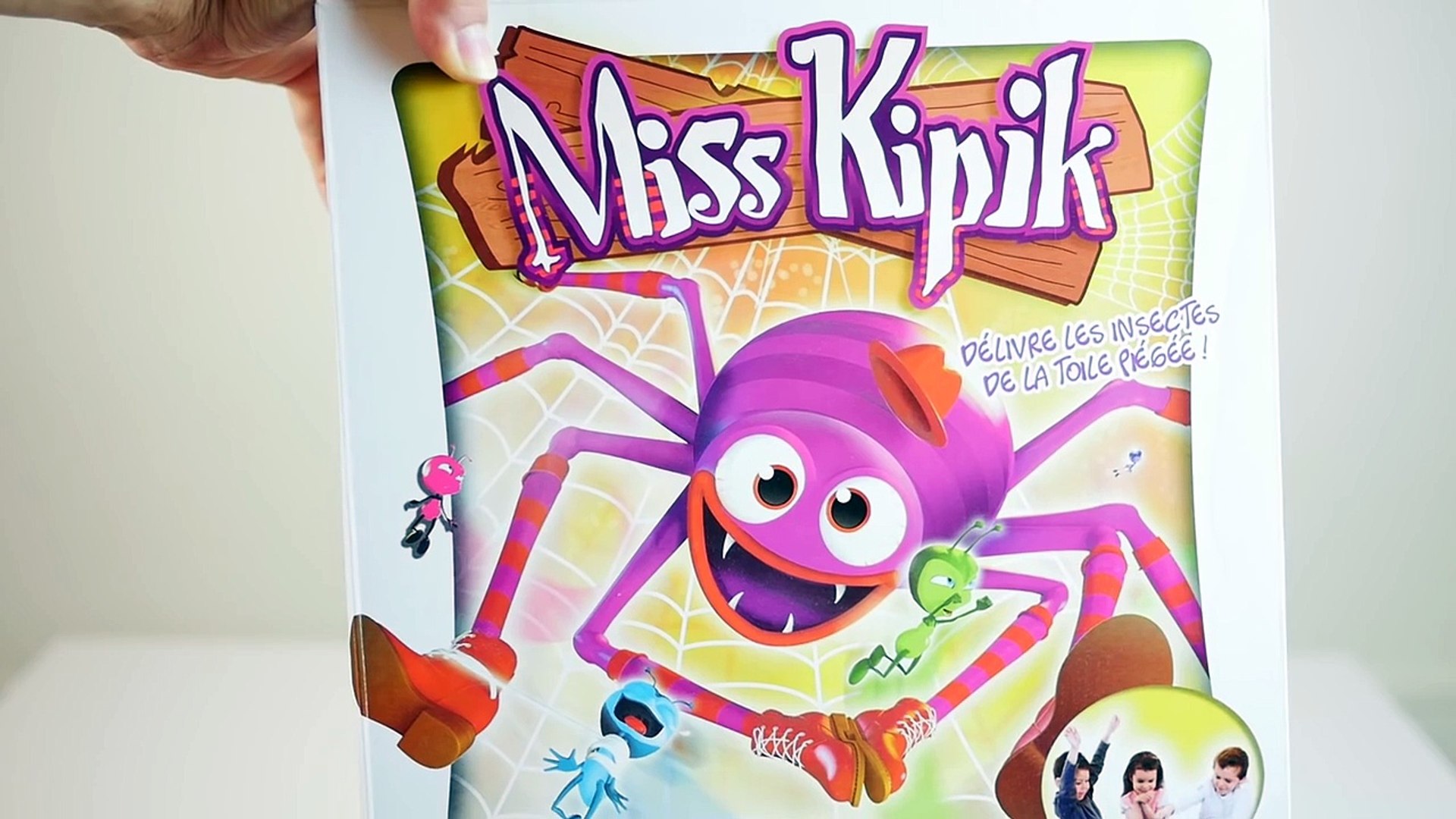 JEU - MISS KIPIK - Gare à la terrible araignée !!! - Jeu de société - Video  Dailymotion