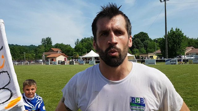 L'analyse de Régis Discazaux le capitaine du RC Béarnais après leur victoire 30 à 10