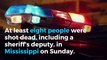 Mississipi mass shooting: At least 8 killed, including deputy sheriff