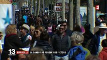 Marseille : la Canebière rendue aux piétons