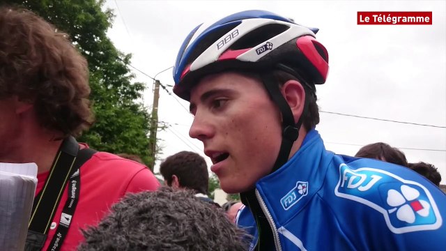 Cyclisme. Les Boucles de l'Aulne : la réaction de David Gaudu, 2e
