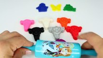 Learn COLORS Disney Tigger Play-doh Molds Numbers Peppa Pig  Surprise Toys