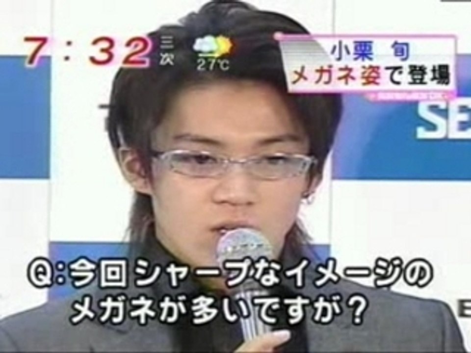 Mezamashi TV Oguri shun 2007.10.11