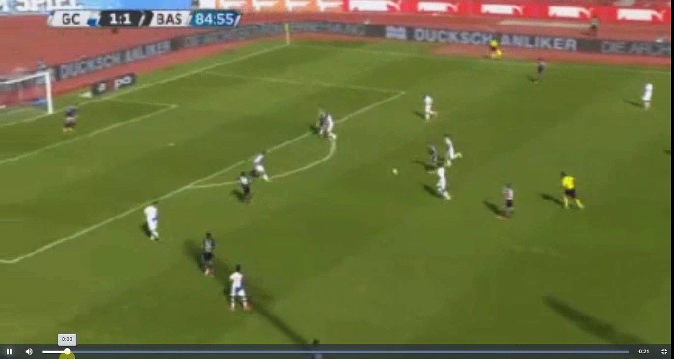 Seydou Doumbia Goal - Grasshopper Club Zurich vs FC Basel 1-2 28.05.2017 (HD)