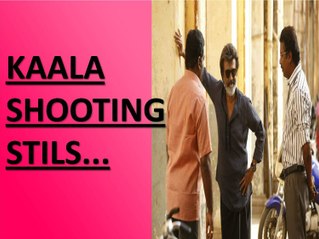 SUPER STAR IN KAALA SHOOTING STILS...