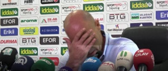 Bursaspor-Gençlerbirliği Soyunma Odası(Adnan Örnek İstifa Etti)