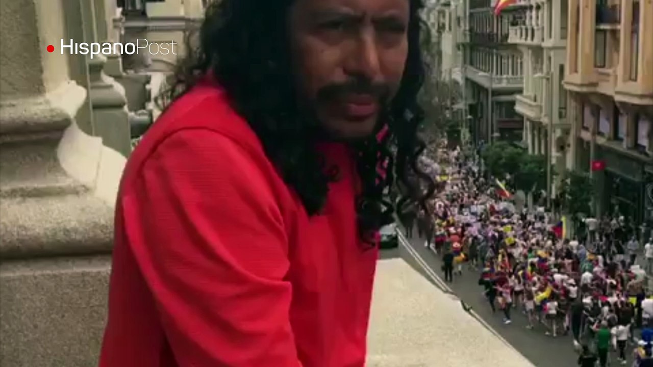 René Higuita se solidariza con venezolanos que protestan en España