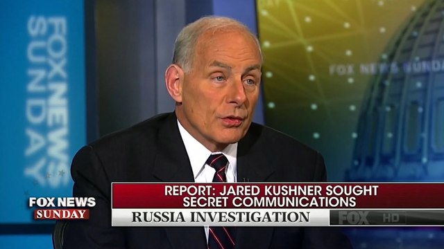 Homeland security chief defends Kushner’s alleged proposal for ‘back channel’