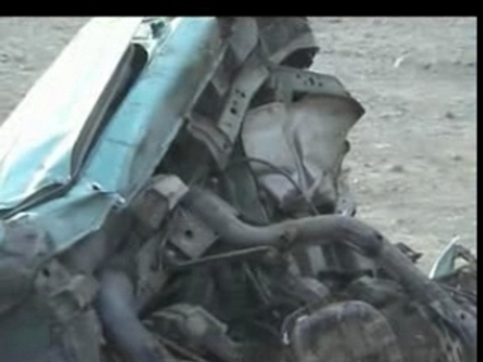 Coche escacharrado