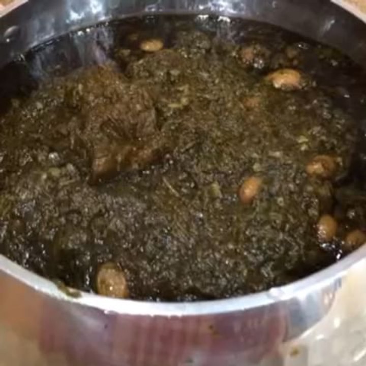 مرقة السبيناغ او السبزي العراقية
