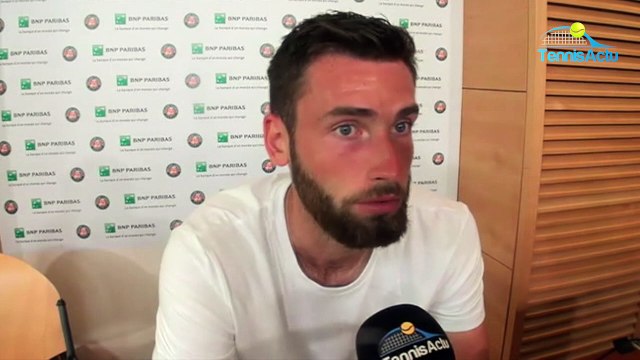 Roland-Garros 2017 - Quentin Halys : Je suis très déçu, surtout avec ce scénario