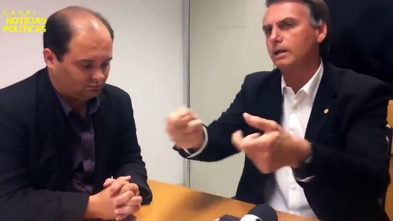 Bolsonaro faz denúncia chocante