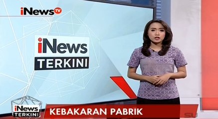 Gudang Penyimpanan Bahan Plastik dan Kimia di Bekasi Ludes Terbakar